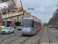 Vůz Škoda 14T Elektra #9143 na lince 9 u zastávky Strážní. | 14.02.2026